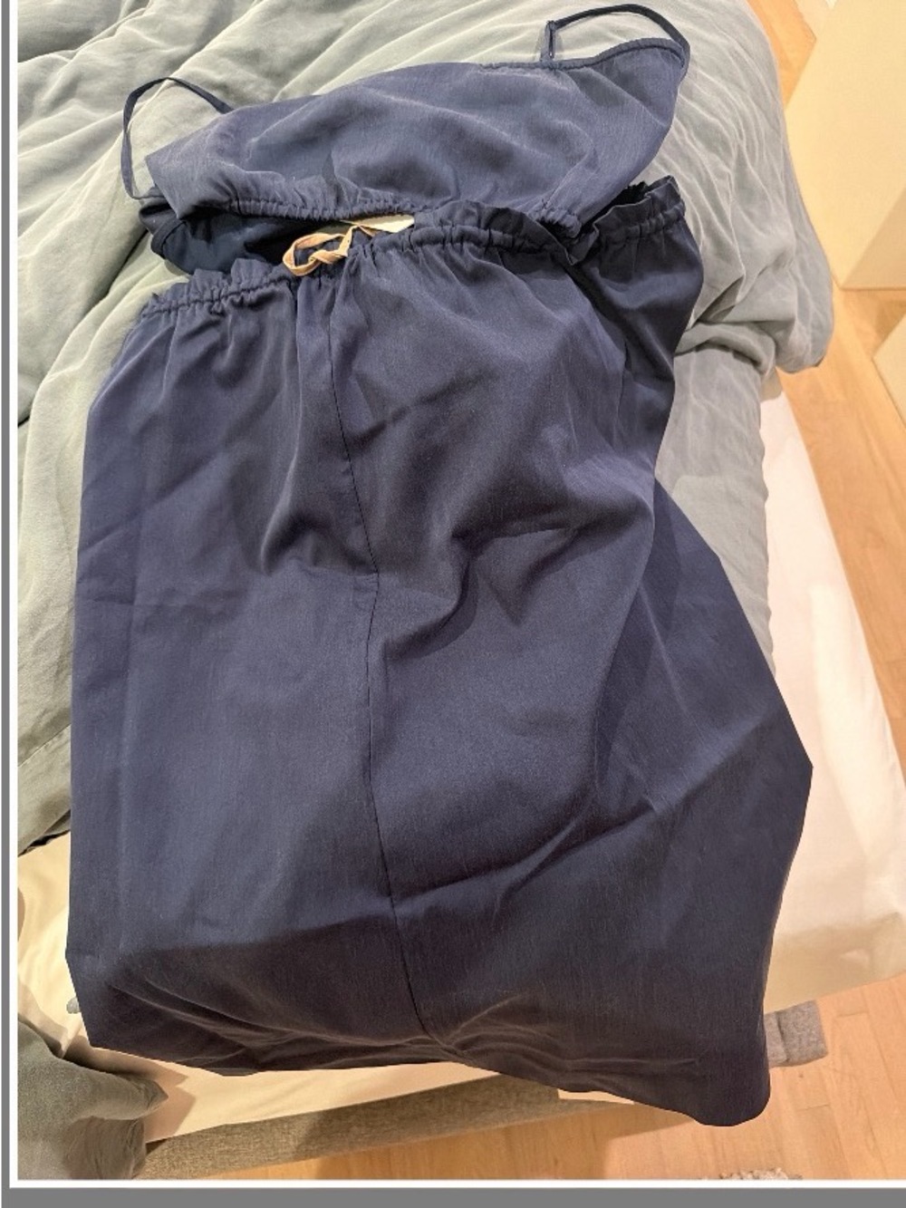 Reformation Dutton Two Piece Blue - Size L
